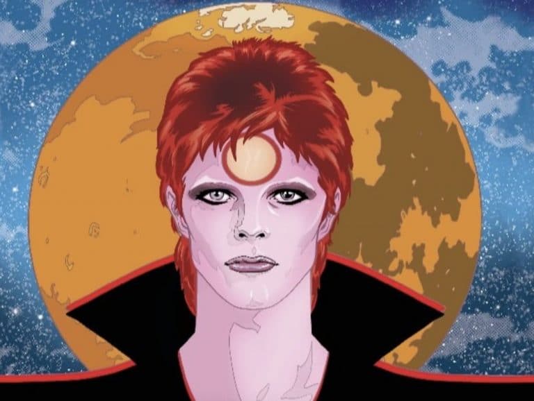 BOWIE: Stardust, Rayguns, and Moonage Daydreams, particolare di copertina