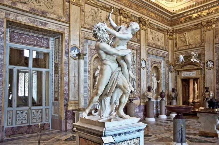 Galleria Borghese Ratto di Proserpina