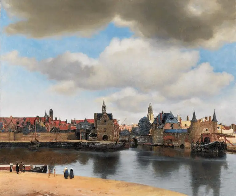 Veduta di Delf Vermeer