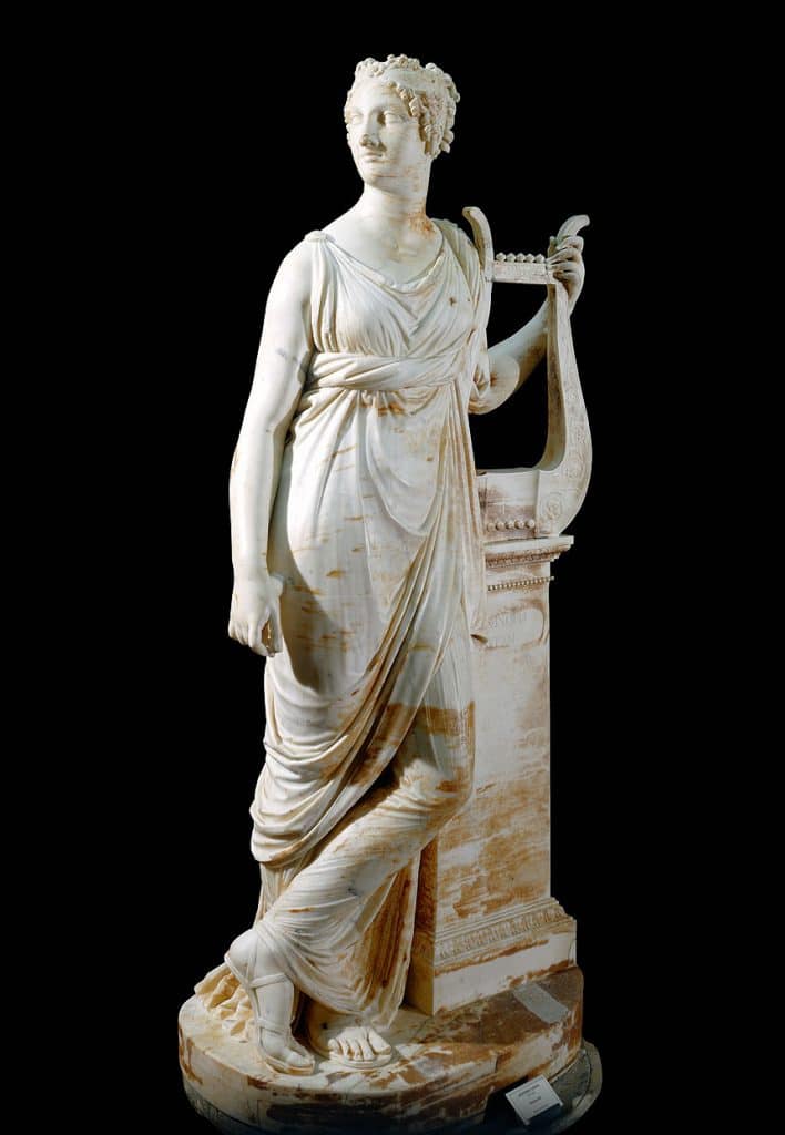 Tersicore di canova - luigi magnani