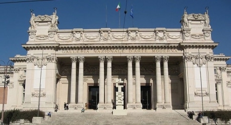 Galleria nazionale d'arte moderna e contemporanea di roma, sede gnamc