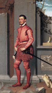 Il cavaliere in rosa di Giovan Battista Moroni - Luigi Magnani
