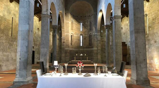 dinner for two chiesa di san cristoforo lucca mostra