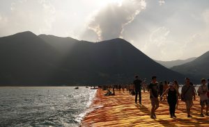 The Floating Piers Monte Isola