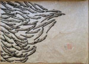 Gyotaku arte giapponese