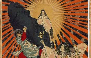 Amaterasu, kami del sole nella mitologia giapponese