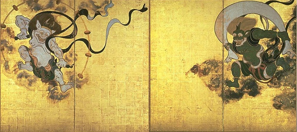 Sotatsu, dio del vento e dio del tuono