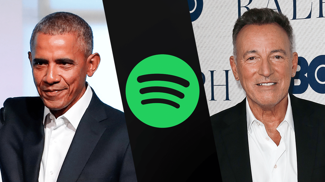 Barack obama e bruce springsteen collaborano per la serie di podcast spotify