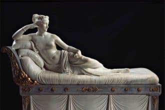 Paolina borghese come venere vincitrice antonio canova