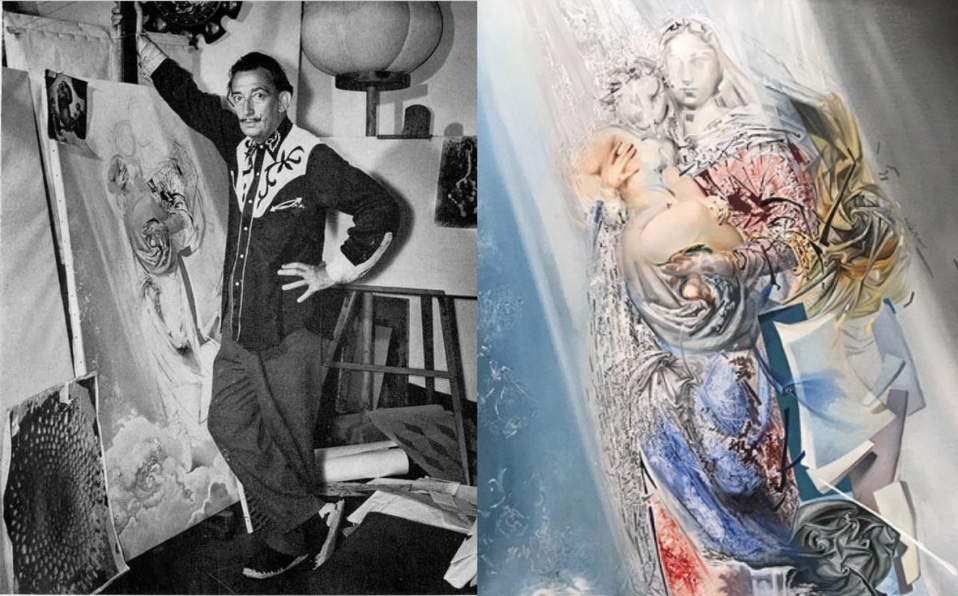 Riscoperta la madonna cosmica di dalì, il “capolavoro atomico” che unisce il genio di dalì con l’arte di raffaello e van gogh