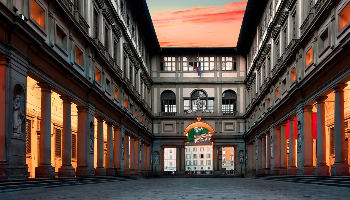 Gallerie degli uffizi a firenze
