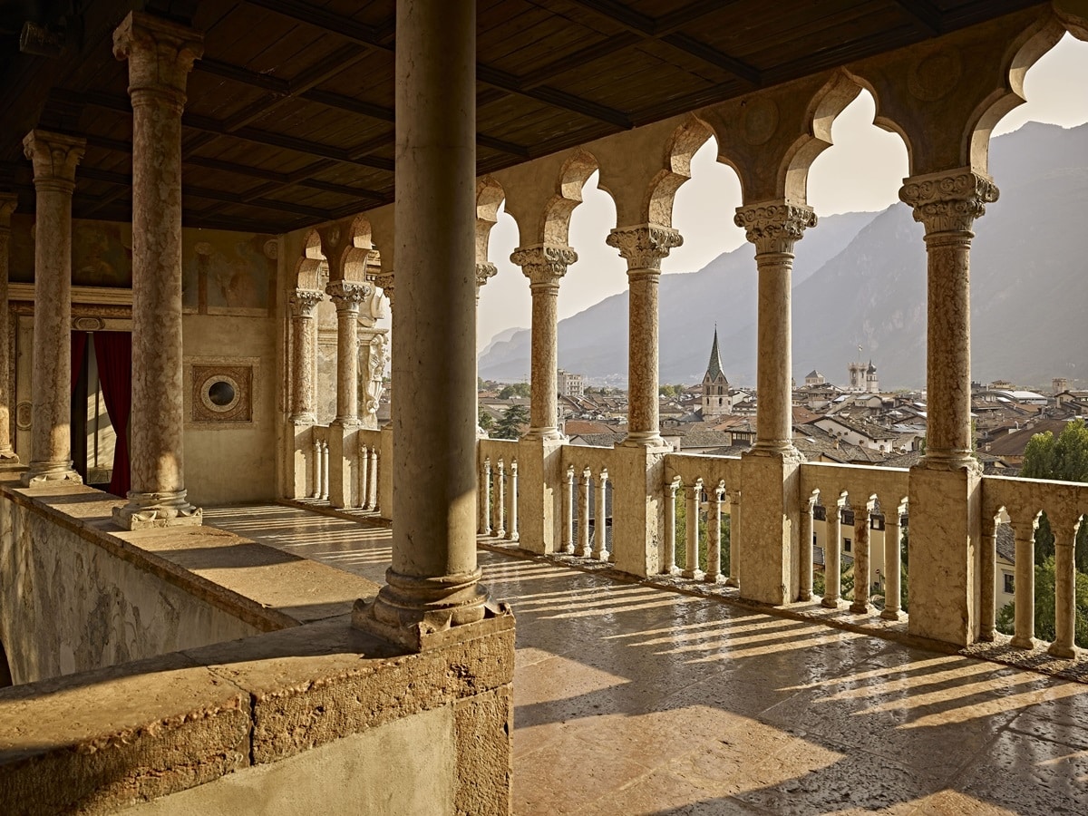 Interno del castello del buonconsiglio