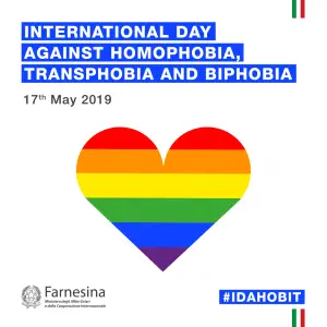 Giornata Internazionale contro l'omofobia, la bifobia e la transfobia