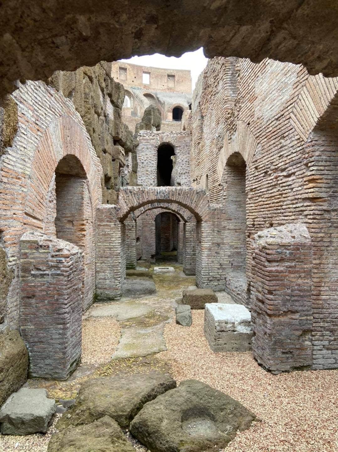 Ipogei e struttura interna del colosseo