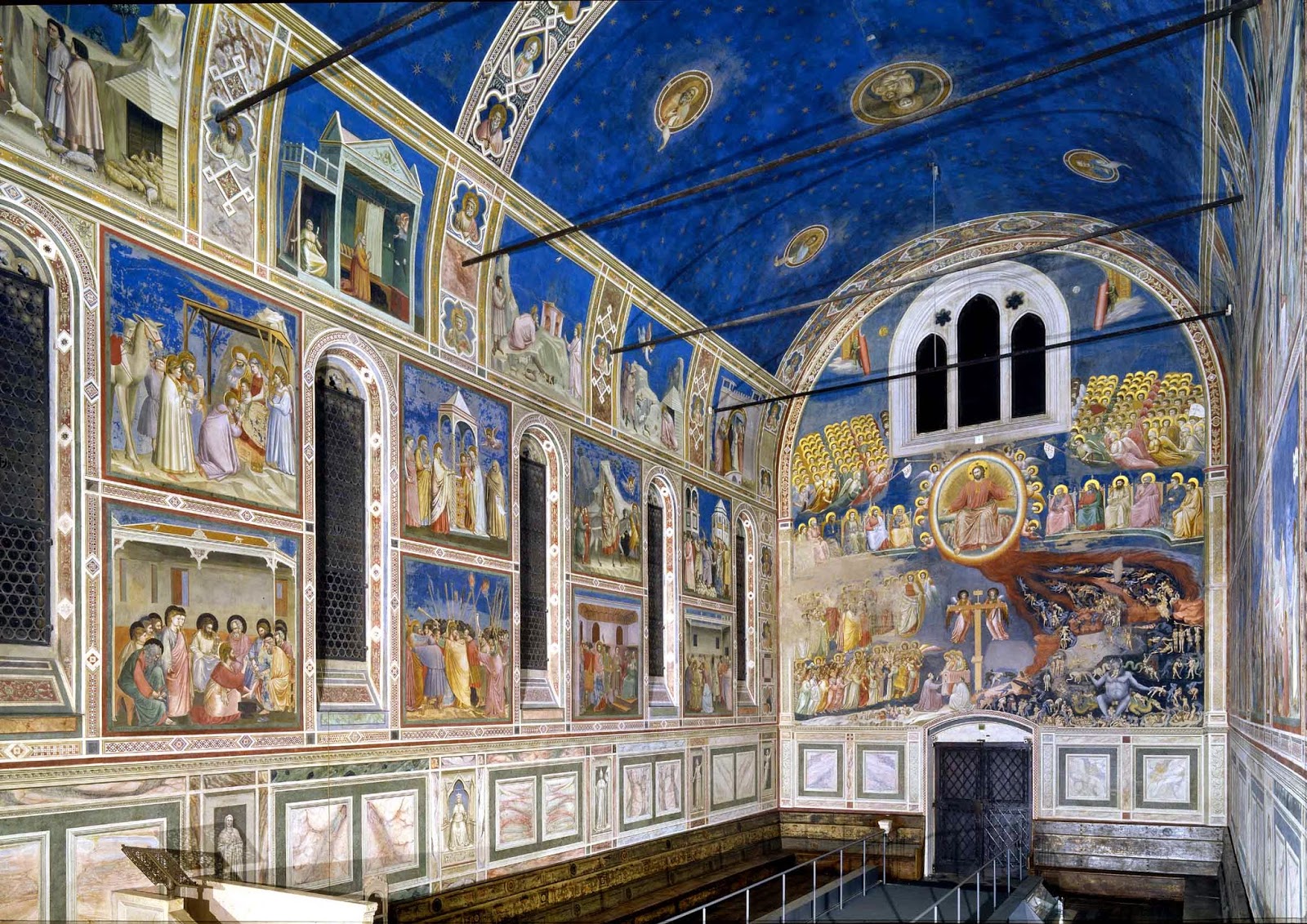 Dettaglio della basilica di san francesco ad assisi