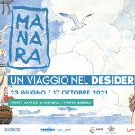 Milo manara. Al porto antico di genova, cento opere che ripercorrono l'intera carriera del grande fumettista