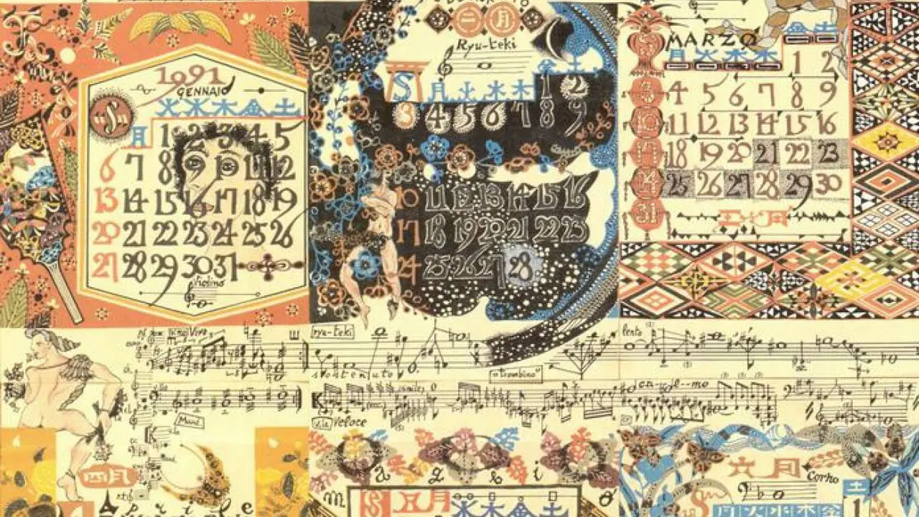 Calendario Giapponese Sylvano Bussotti