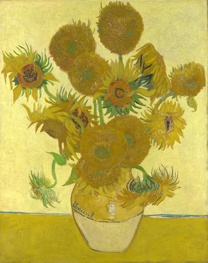 Cosa rivelano i raggi x nei girasoli di van gogh