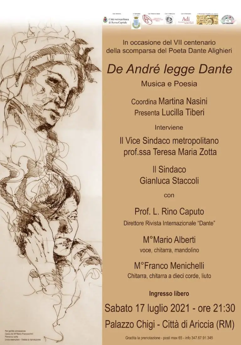 Fabrizio De Andrè legge Dante