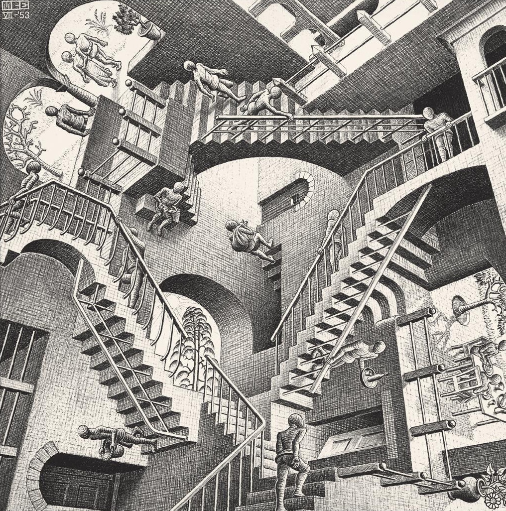 Escher ad asti: oltre 100 opere del visionario olandese in mostra