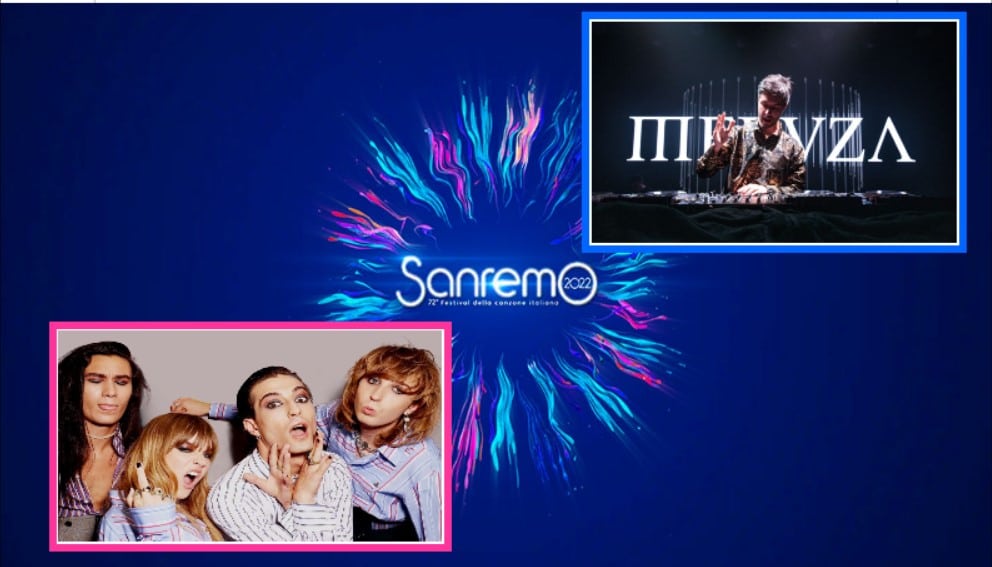 Maneskin e meduza super ospiti della prima puntata del festival di sanremo dell’1 febbraio 2022