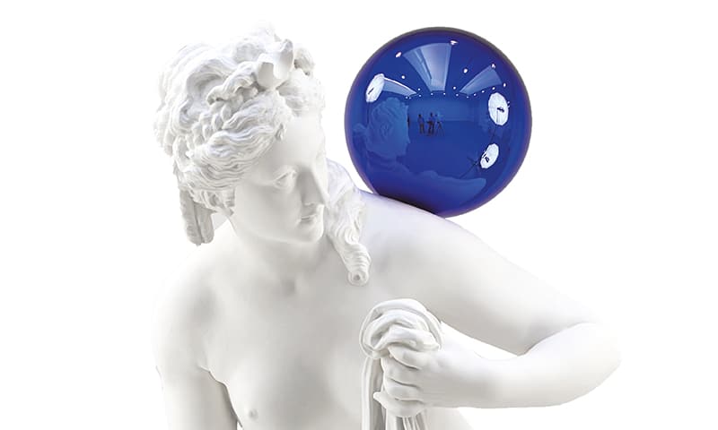 Jeff koons presenta shine, una personale sul tema della lucentezza dentro e fuori