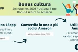 Bonus cultura amazon 2022