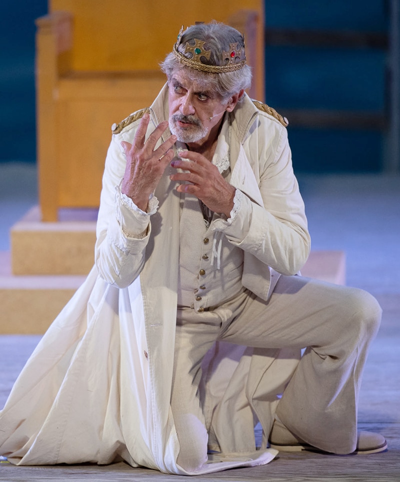 Giuseppe pambieri un impeccabile atreo in “tieste”. Al teatro arcobaleno di roma dal 20 al 29 maggio