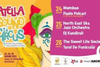 Atella sound circus festival musica artisti di strada