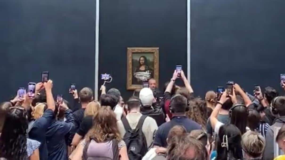 Arte in pericolo. Torta in faccia alla gioconda