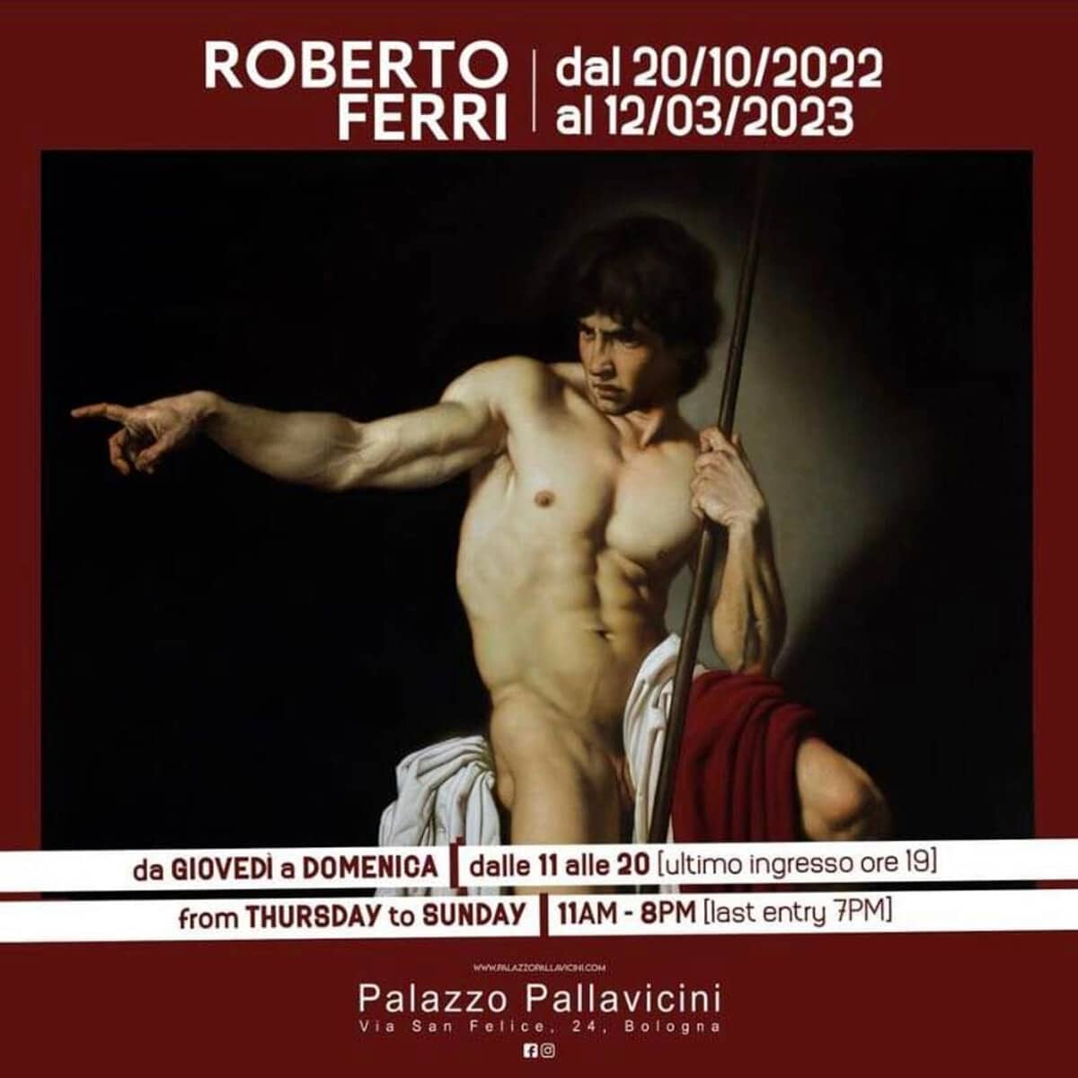 Roberto ferri palazzo pallavicini bologna