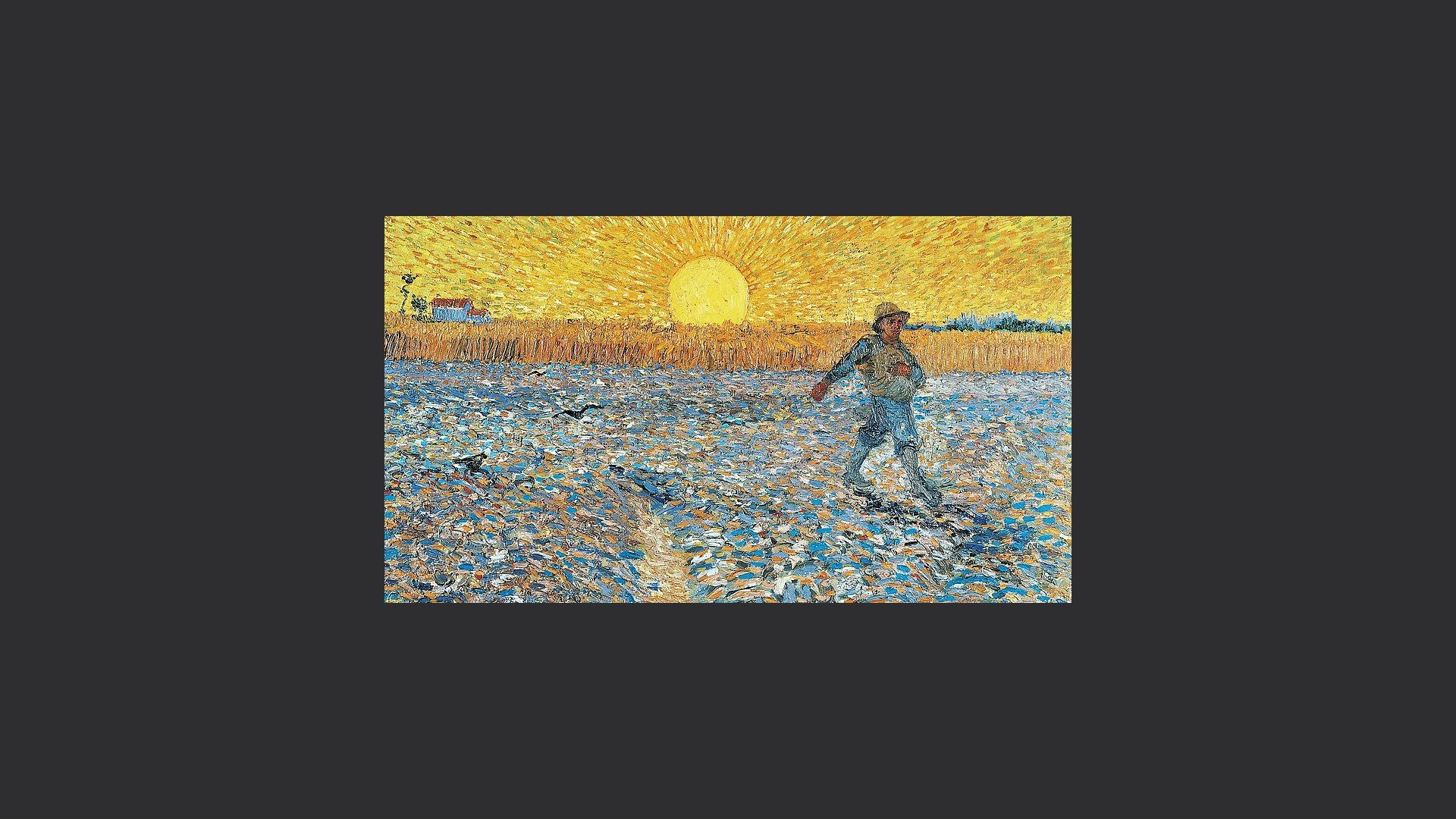 Zuppa alla van gogh. Piatto del giorno a palazzo bonaparte