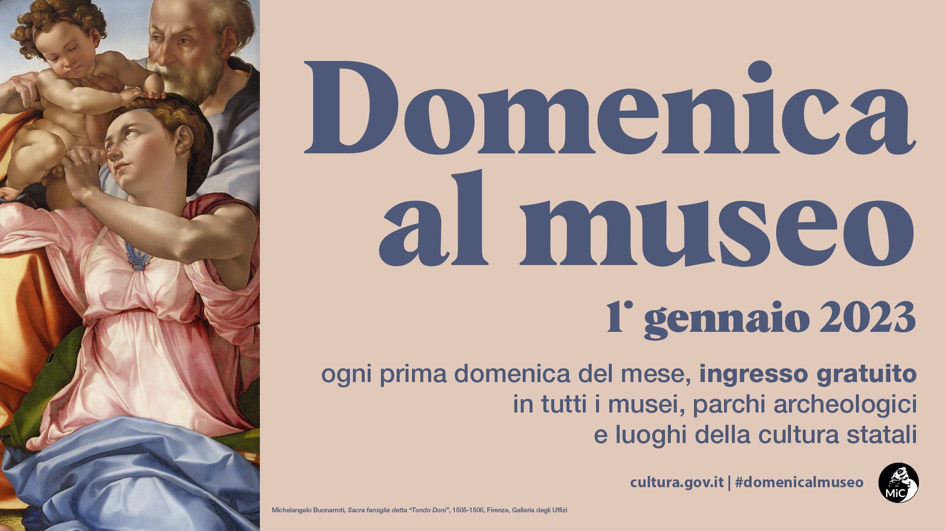 Capodanno con ingresso gratuito in moltissimi musei italiani