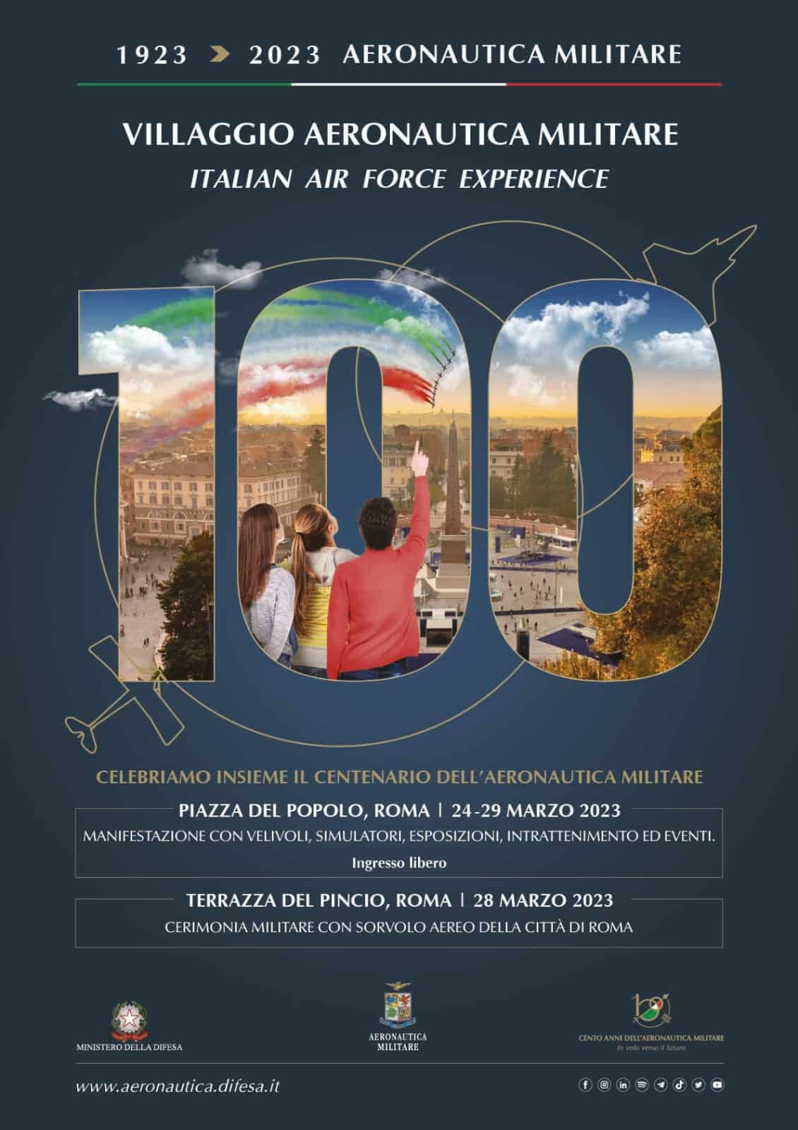 Air force experience per i cent’anni dell’aeronautica militare italiana