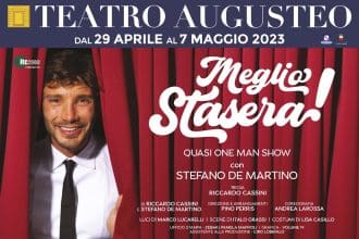 Stefano de martino al teatro augusteo di napoli