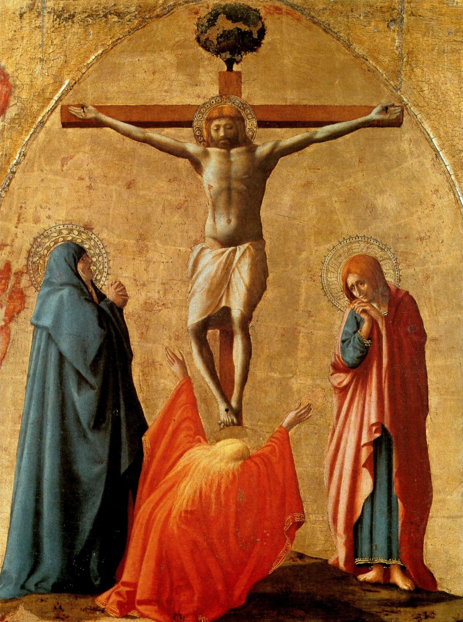 La crocifissione interpretata da masaccio