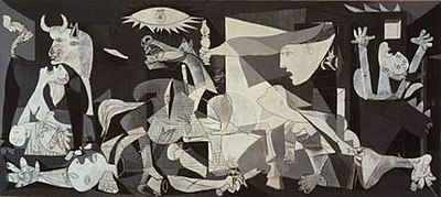 Guernica di pablo picasso, confronto con l'impegno politico dell'artista