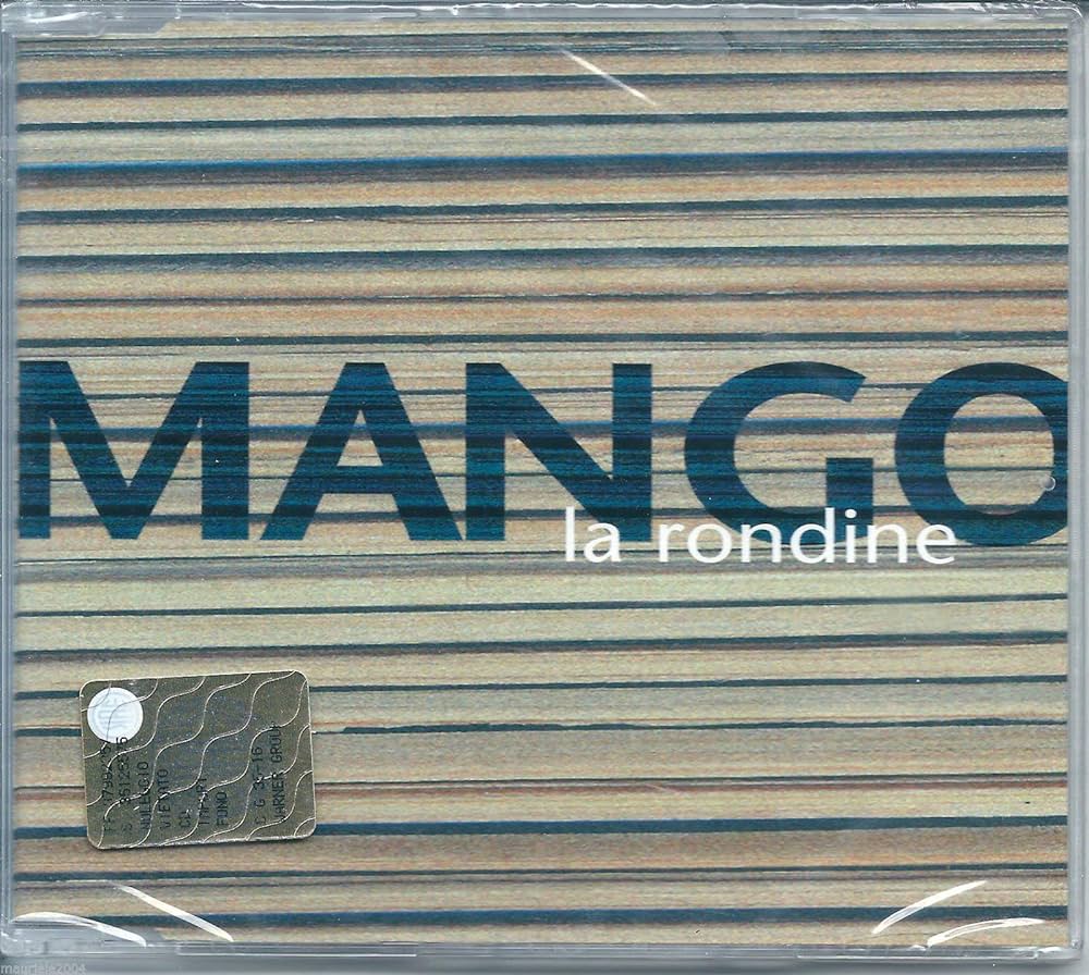Disco di mango nel percorso musicale collegato ai suoi brani più noti