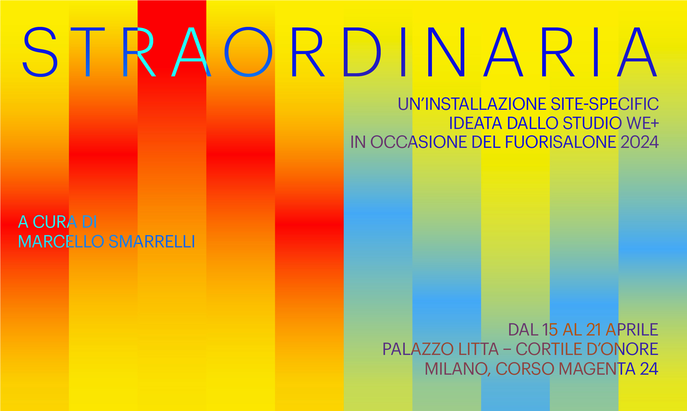 Straordinaria fuorisalone 2024