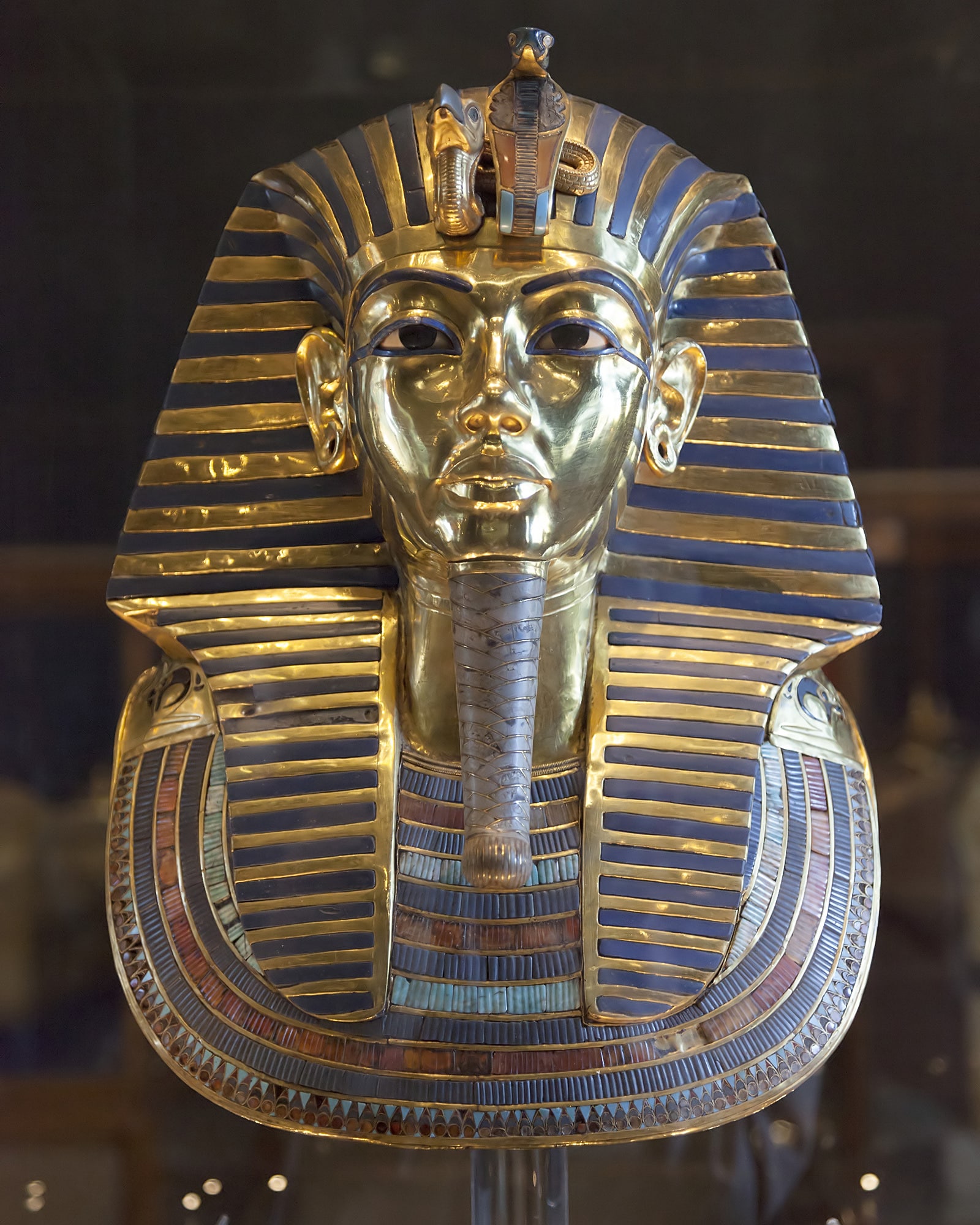 Maschera funeraria di tutankhamon