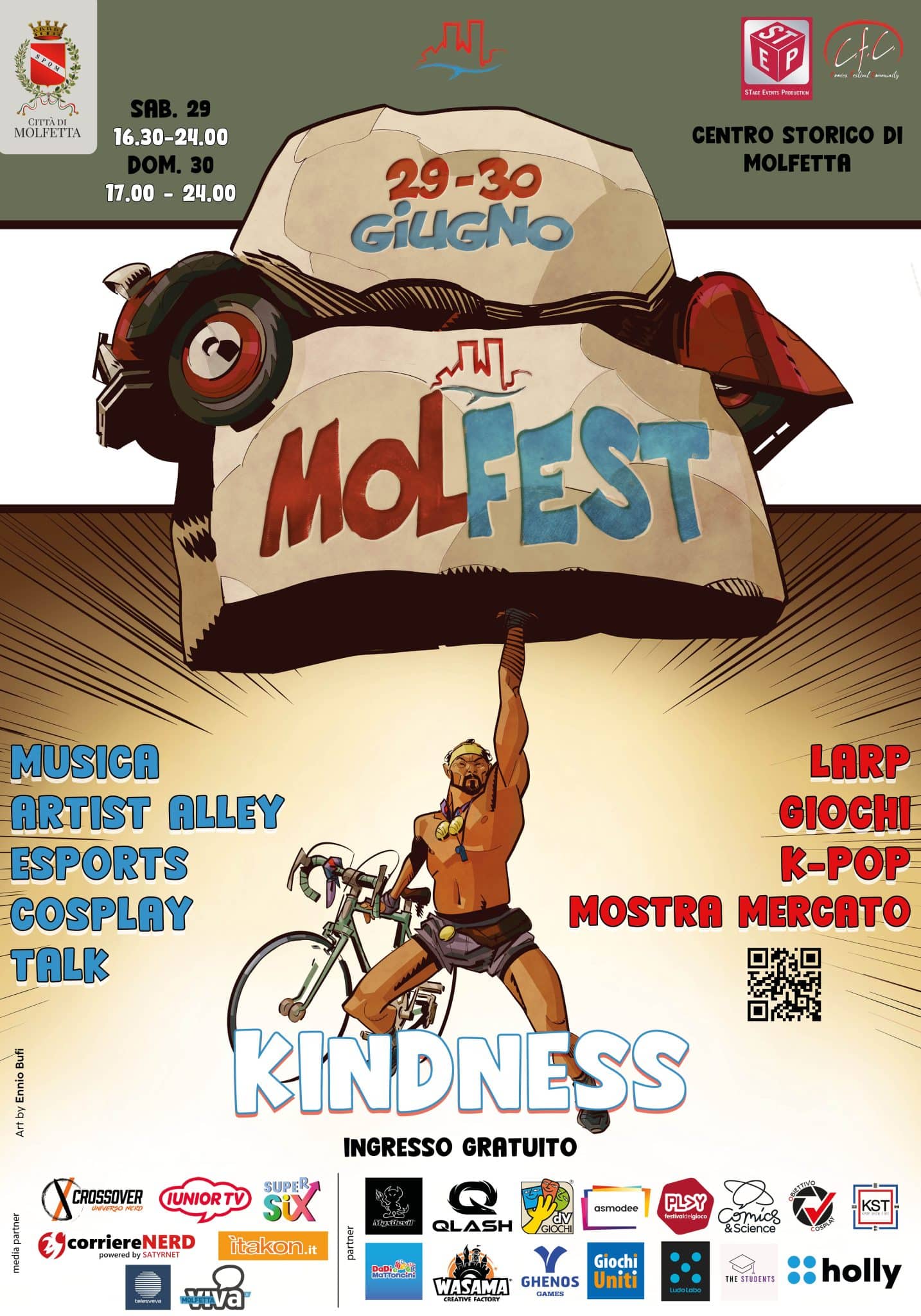 Molfest, la prima edizione del festival a molfetta il 29 e 30 giugno