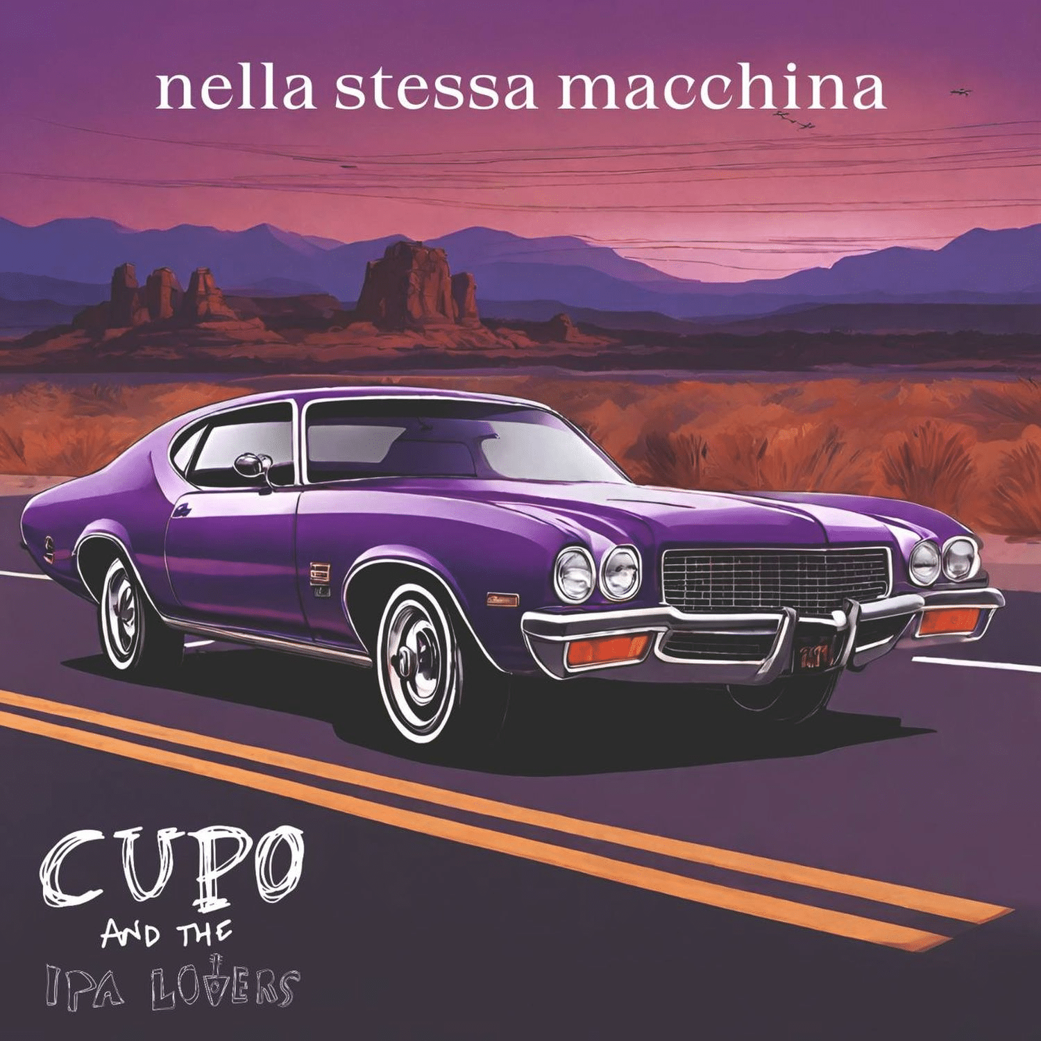 Nella stessa macchina - cupo and the ipa lovers cover