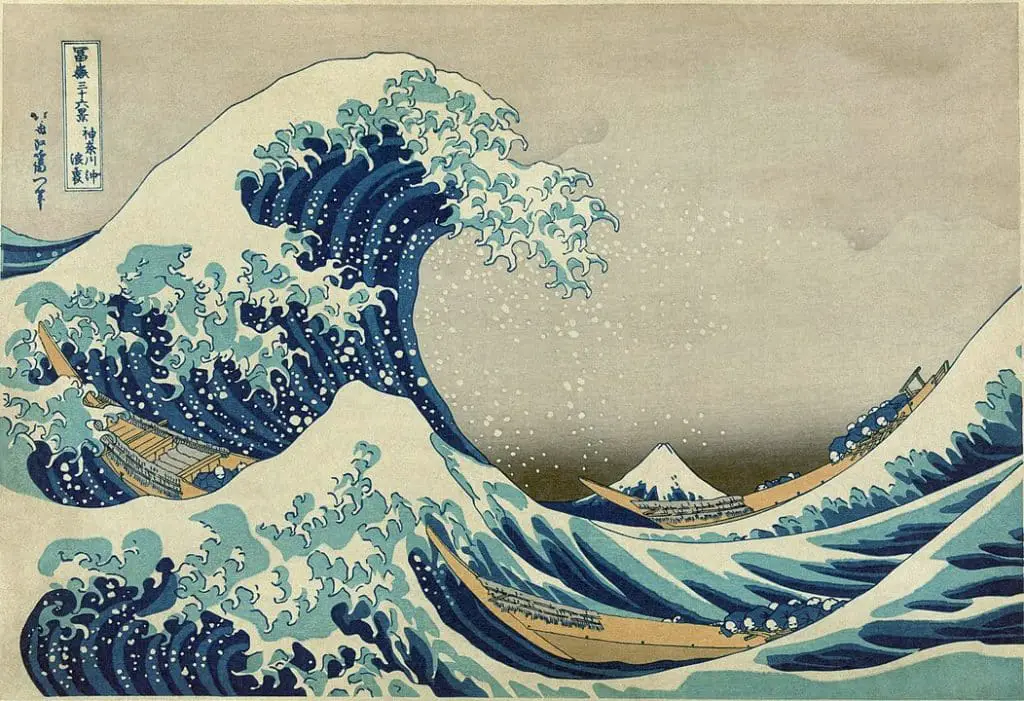 Grande onda di hokusai