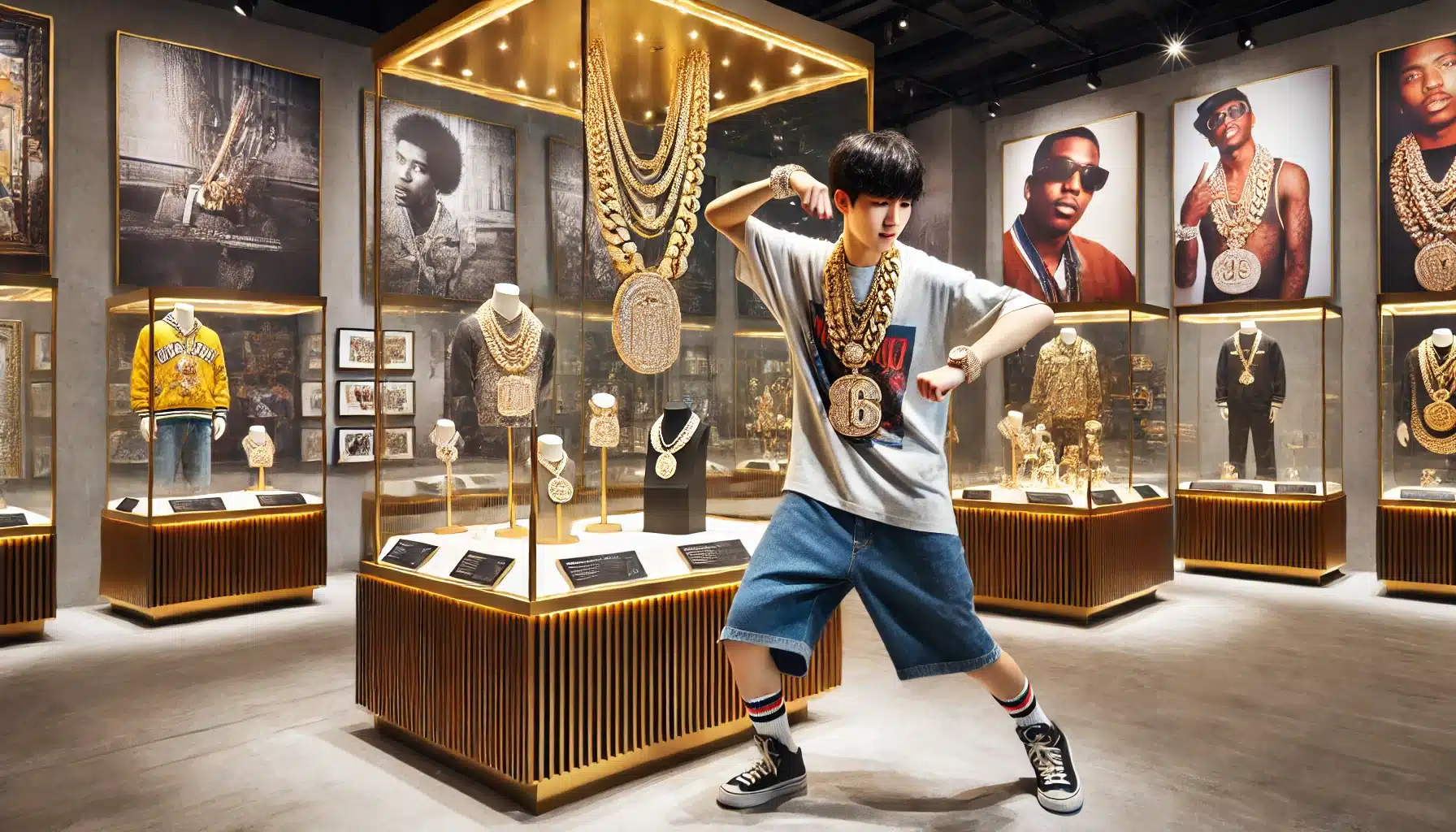 L’hip-hop brilla a new york: gioielli e cultura in mostra
