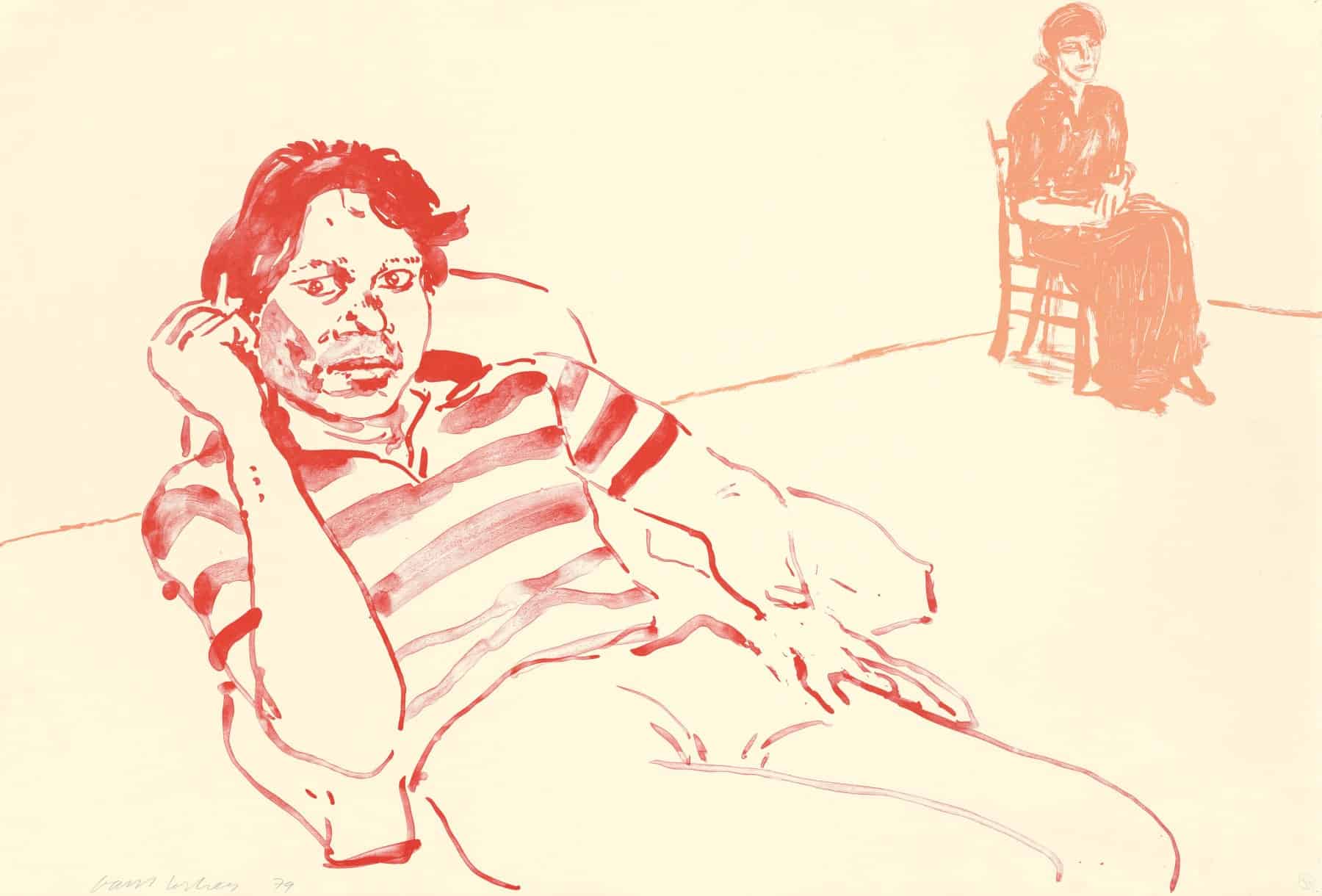 David hockney: la sua arte pop sbarca in cina con una grande mostra
