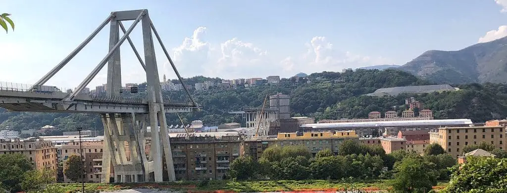 Il crollo del ponte morandi