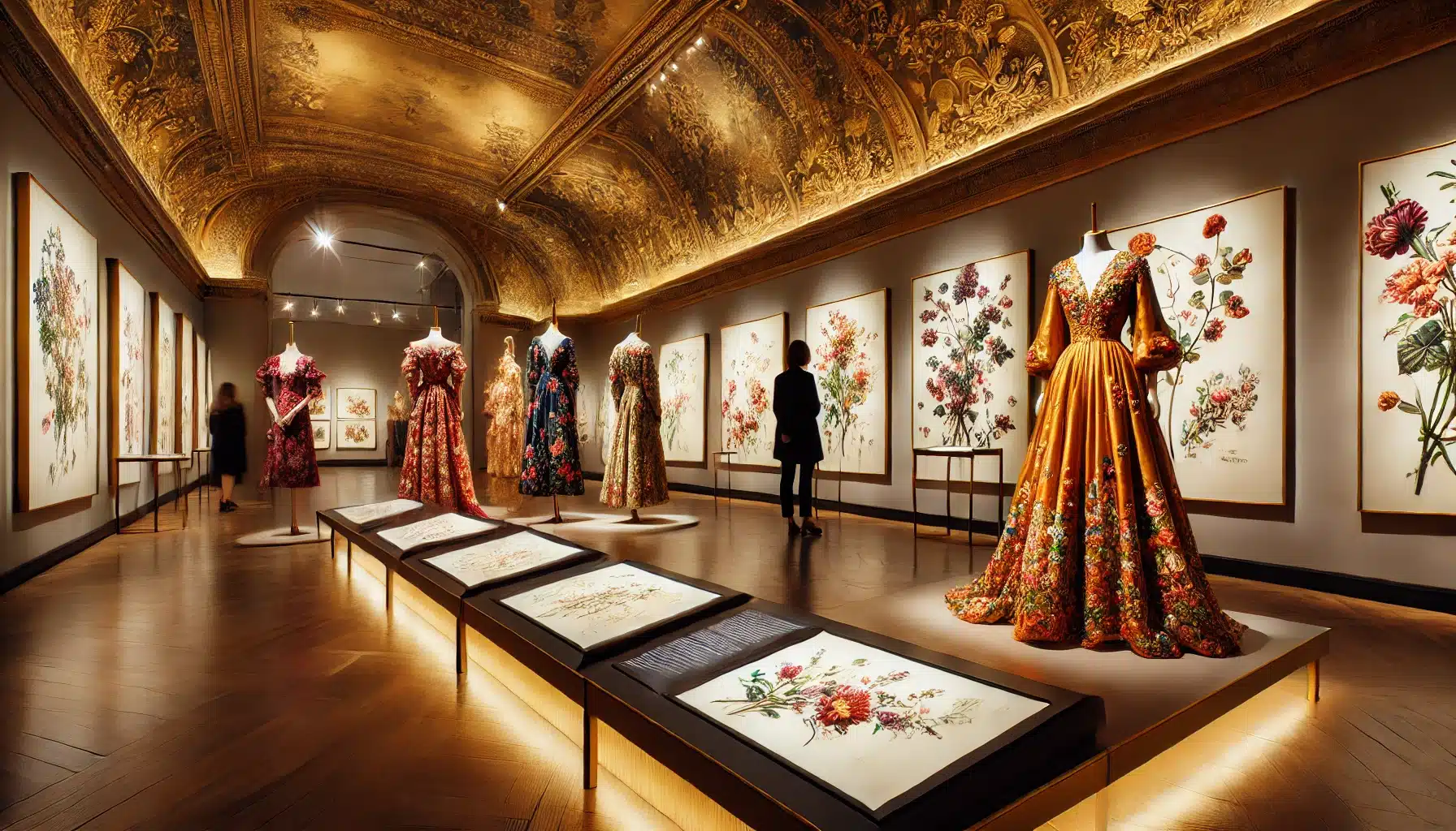 Les fleurs d’yves saint laurent: l’arte floreale in mostra a parigi