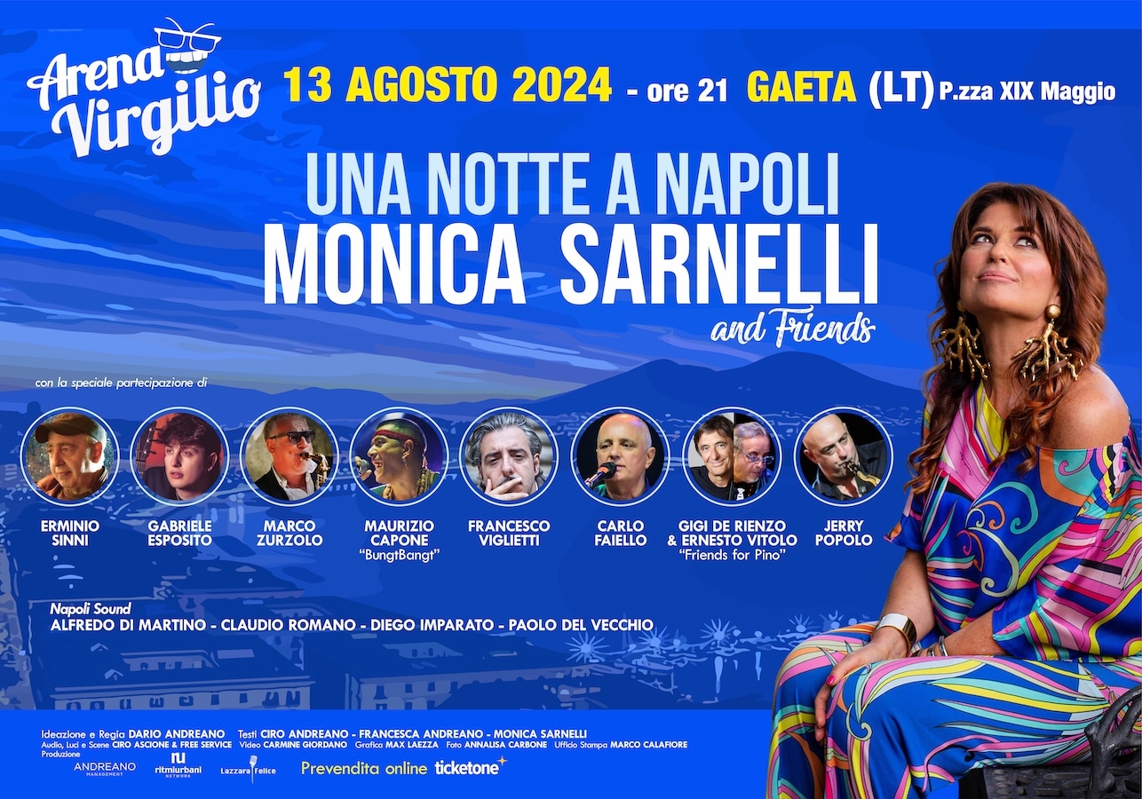 Monica sarnelli porta napoli a gaeta