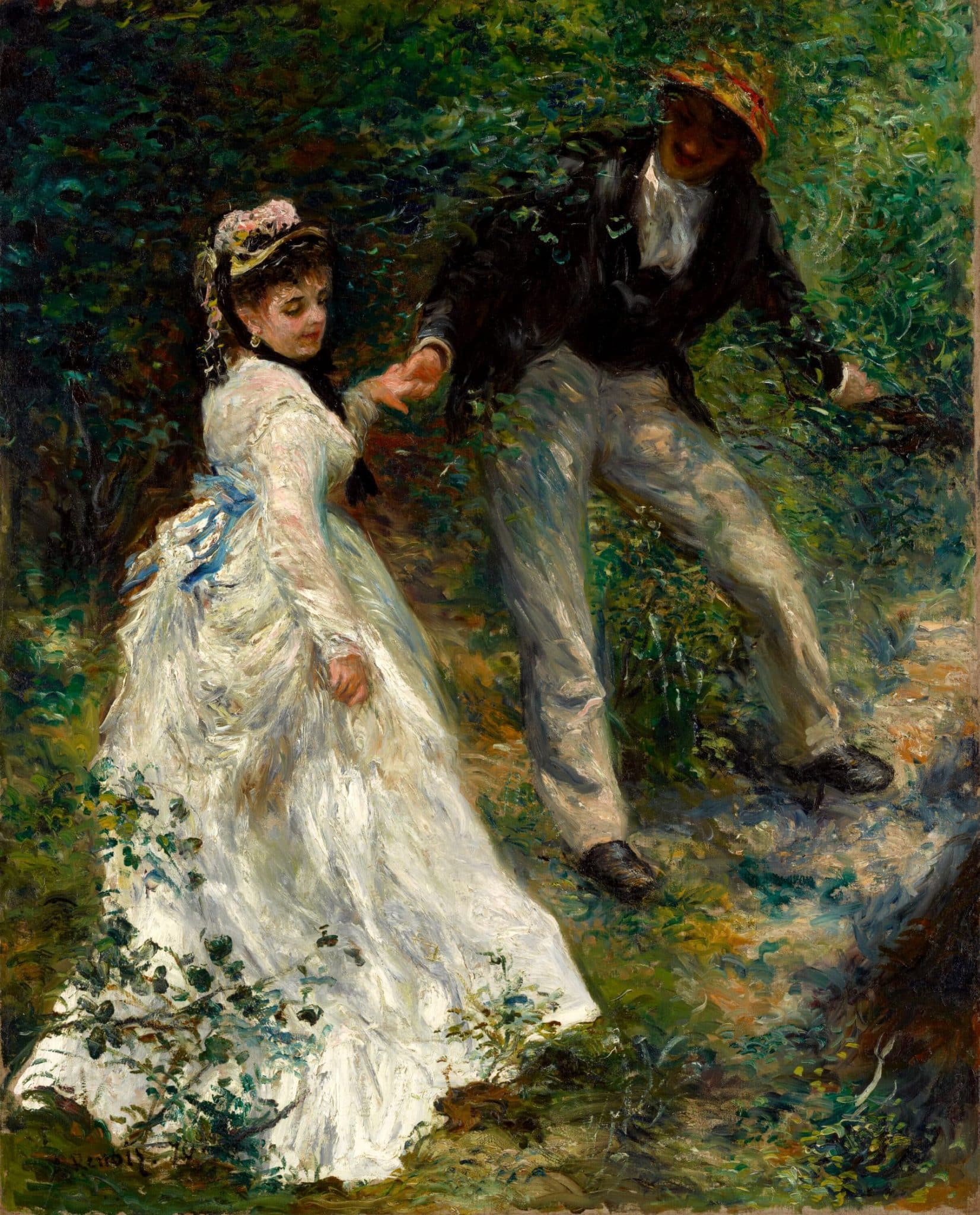 Pierre-auguste renoir, la promenade