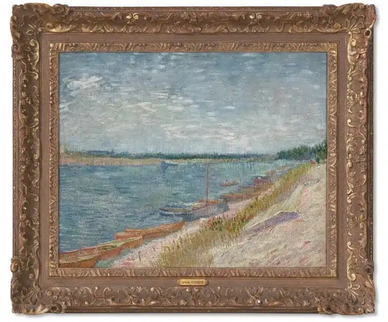 Van gogh all’asta: les canots amarrés pronto a battere un nuovo record in asia